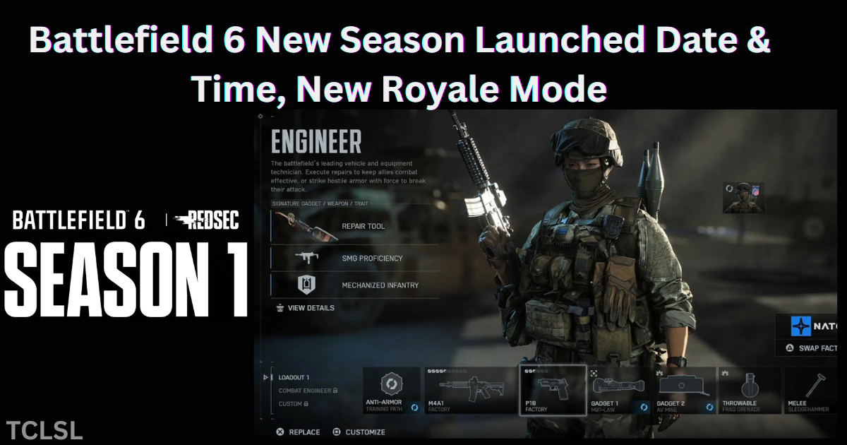 Battlefield 6 New Season Launched Date