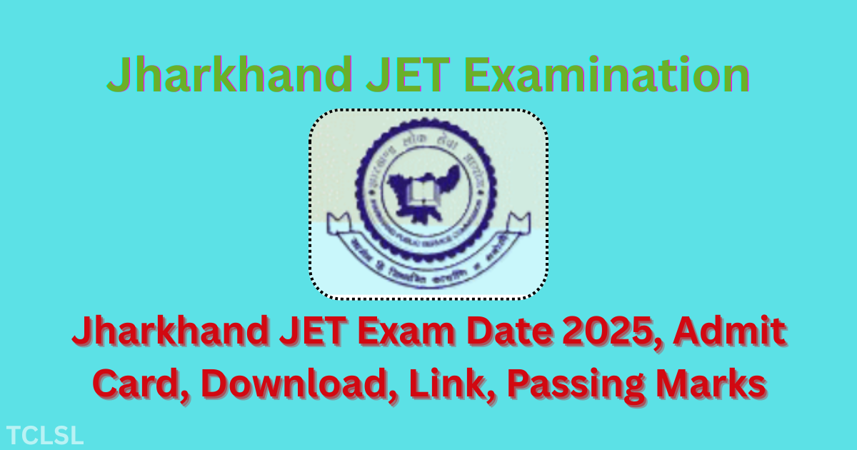 Jharkhand JET Exam, Admit Card